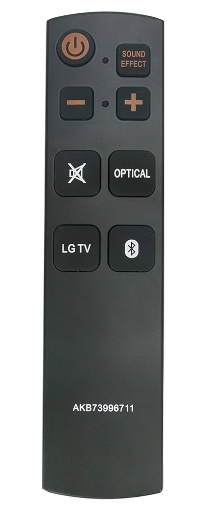 AKB73996711 交換用リモコン LG サウンドプレート 240 LAP240 LAP340 LAP345C LAP347C LAP341 サウンドプレート用 Amazon | AKB73996711 交換用リモコン LG Sound Plate:240